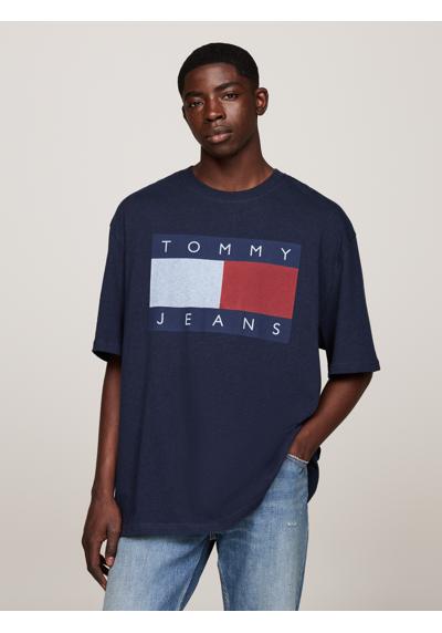 Футболка с большим логотипом TJM RLX MELANGE FLAG TEE