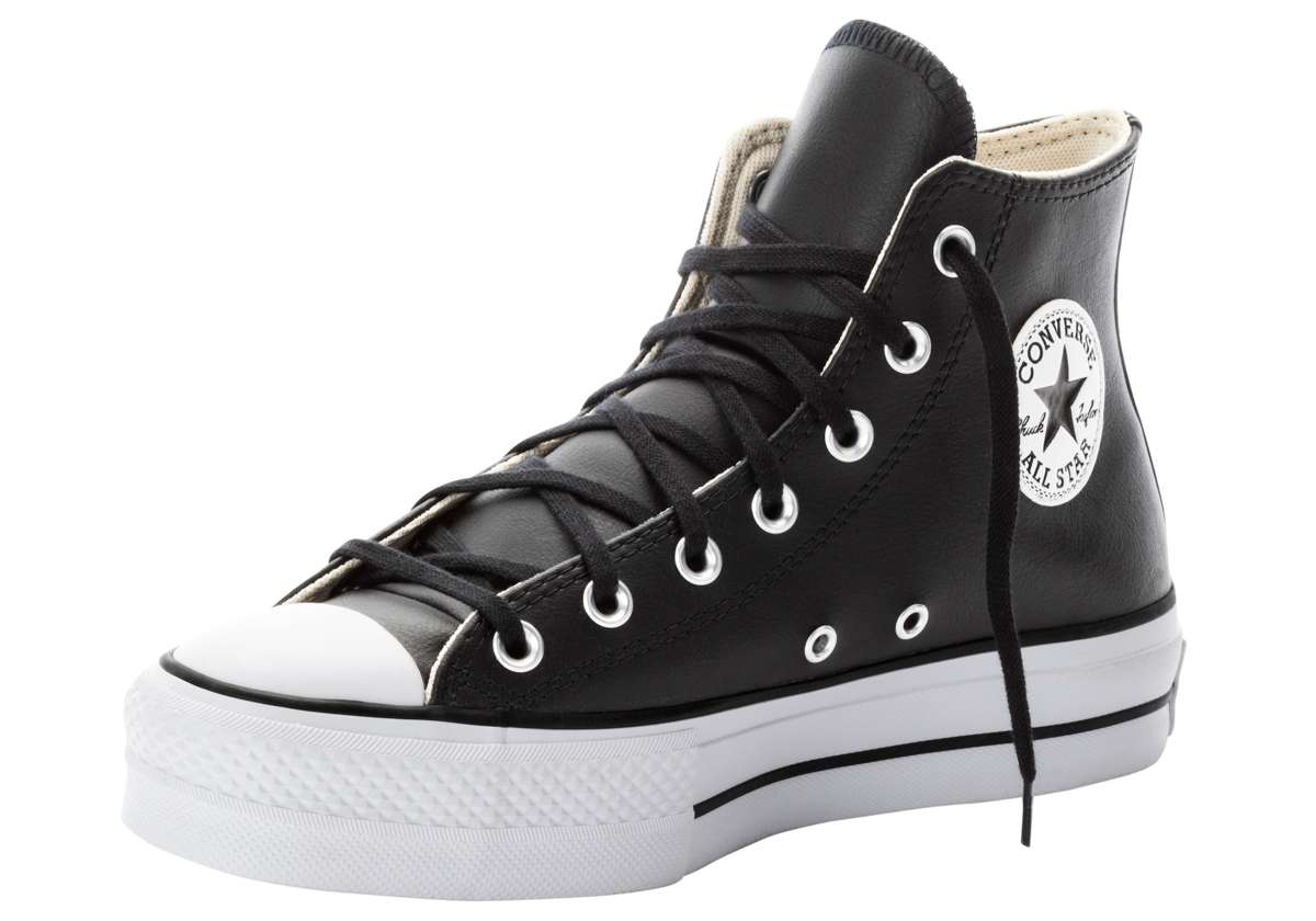 Кроссовки CHUCK TAYLOR ALL STAR LEATHER PLATFORM