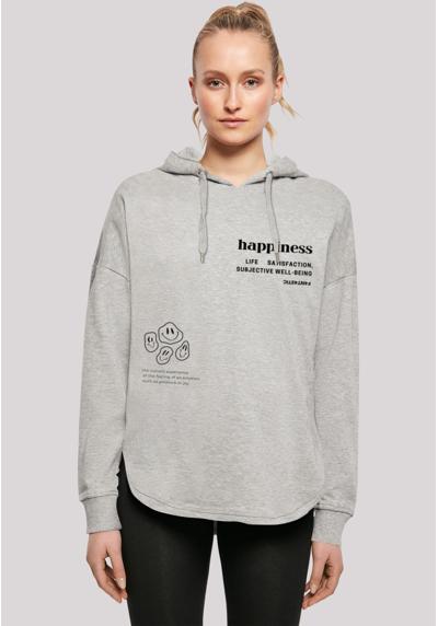 Толстовка с капюшоном happiness OVERSIZE HOODIE