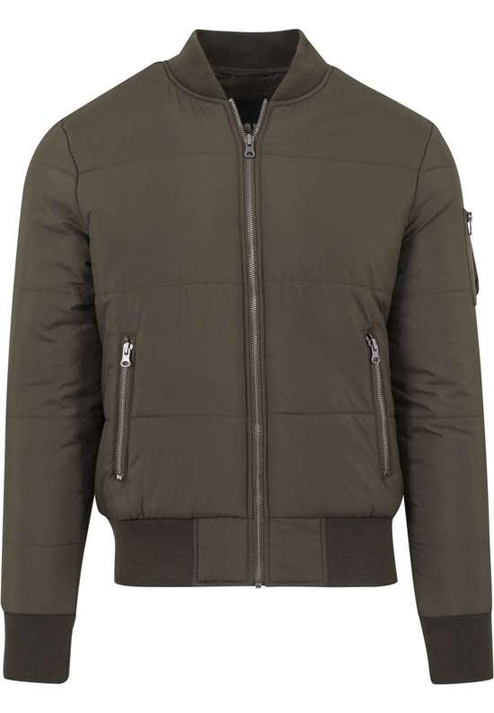 анорак Urban Classics Herren Basic Quilt Bomber Jacket