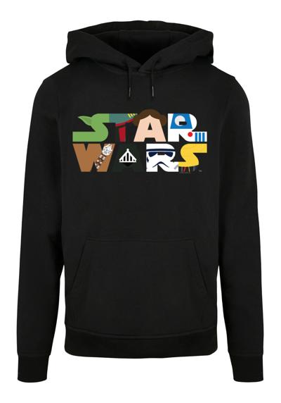 Свитер с круглым вырезом Herren Star Wars Character Logo with Basic Hoody