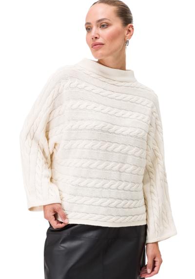 Вязаный свитер zero Strickpullover mit Trompetenarmeln