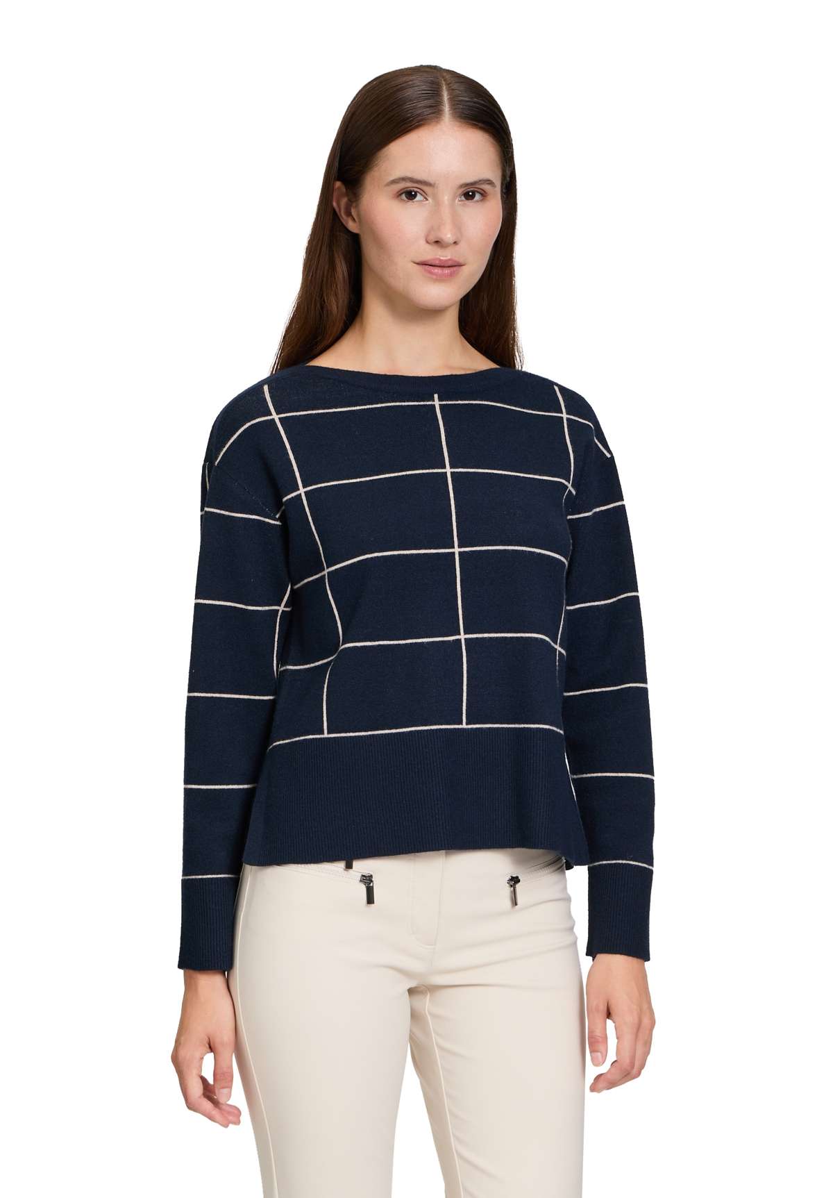 Вязаный свитер Strickpullover langarm