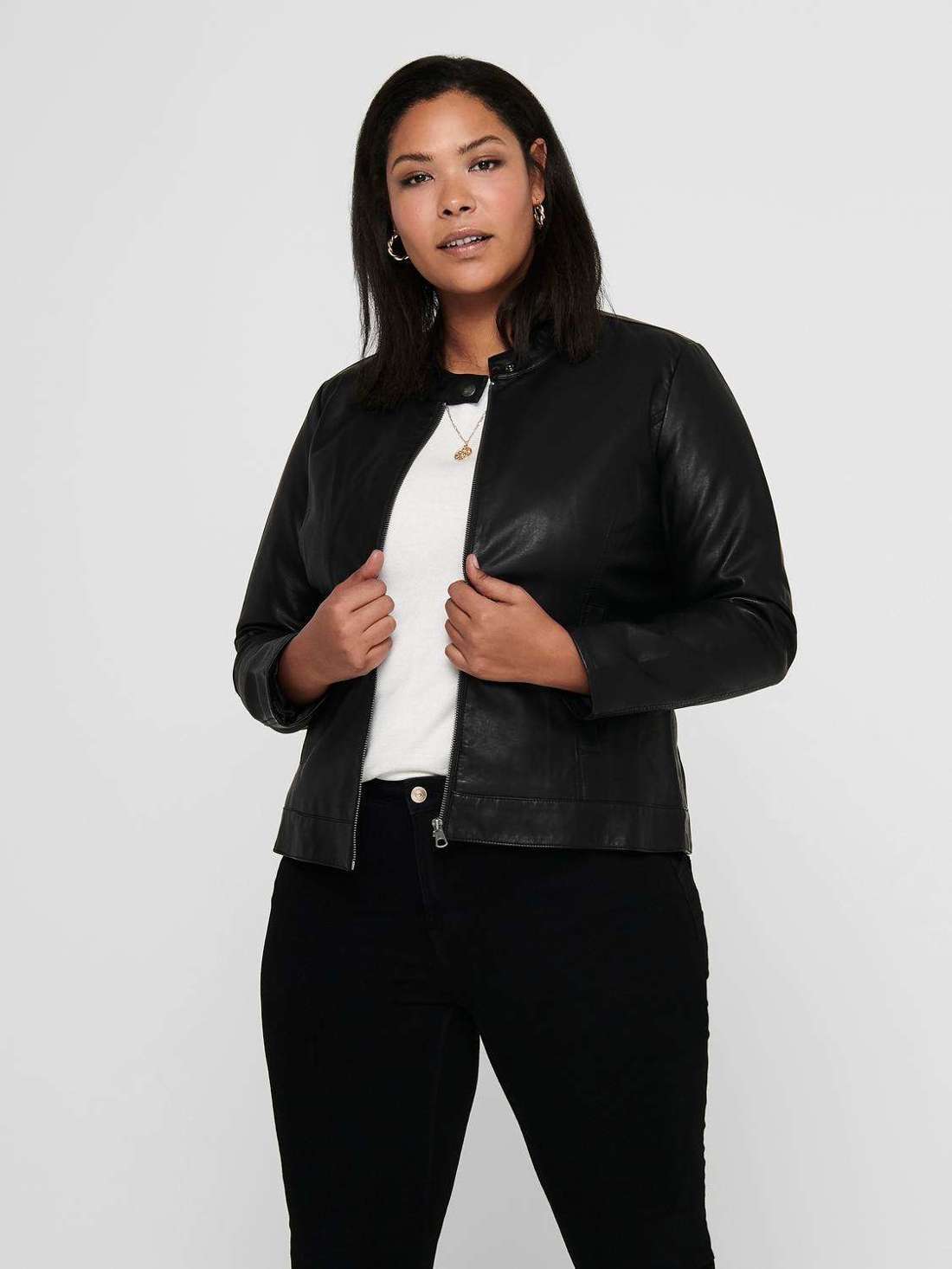 Куртка из искусственной кожи CARROBBER FAUX LEATHER JACKET NOOS