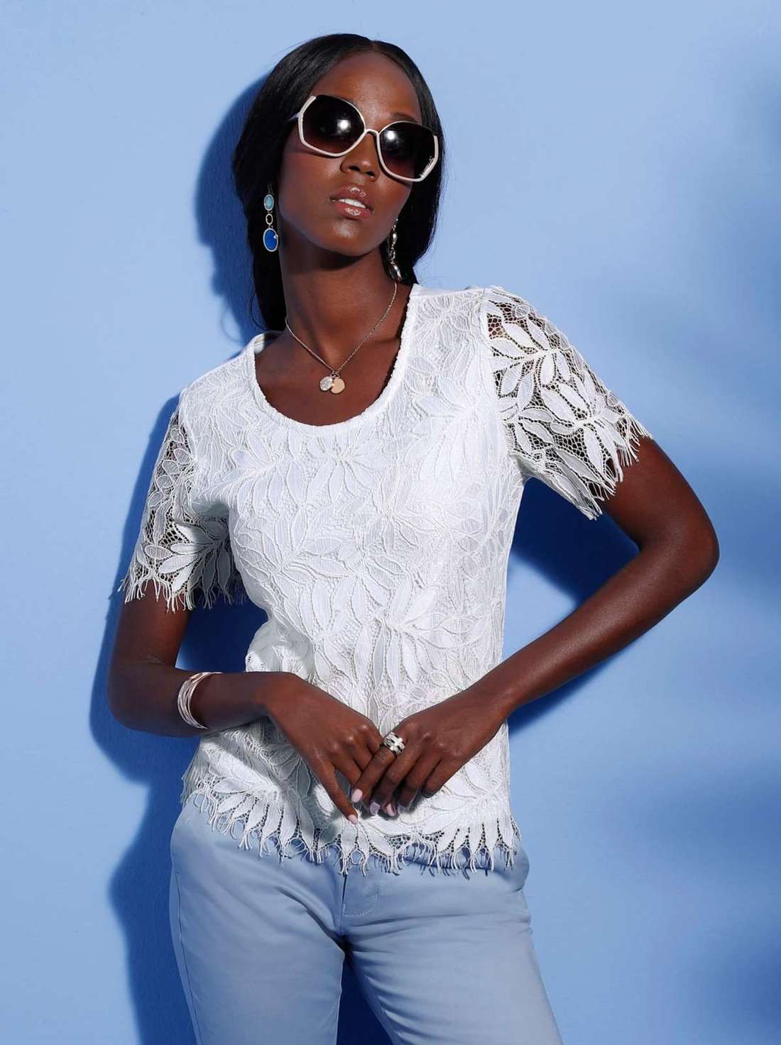 Кружевная рубашка Shirt