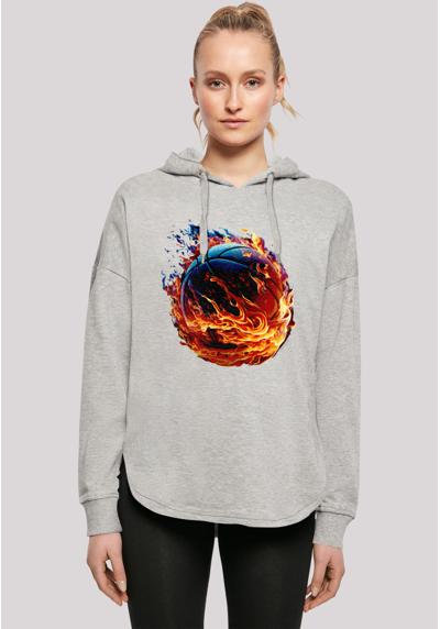 Толстовка с капюшоном Basketball On Fire Sport OVERSIZE HOODIE