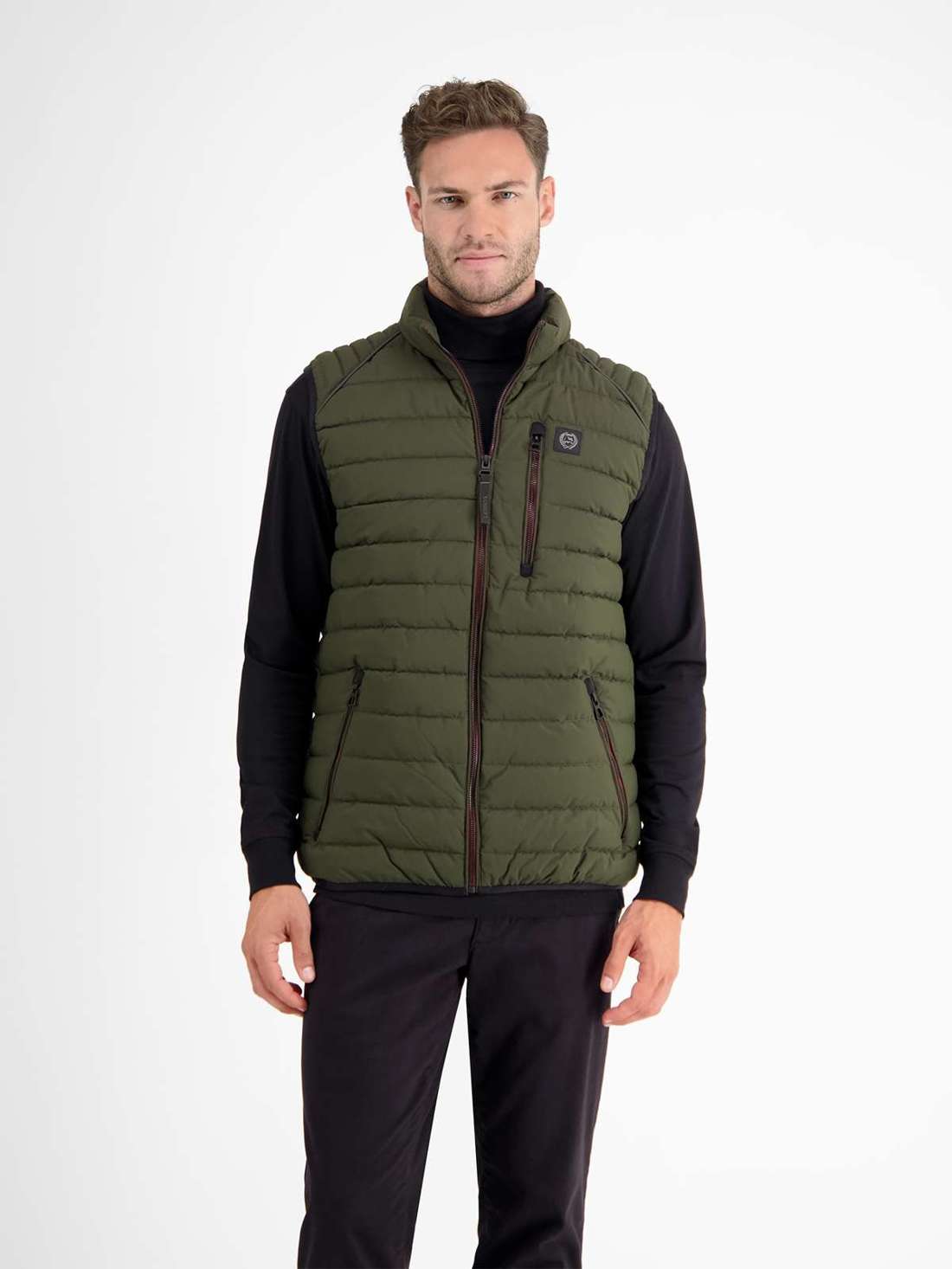 Стеганый жилет LERROS Leichte Herren Steppweste mit Funktionen