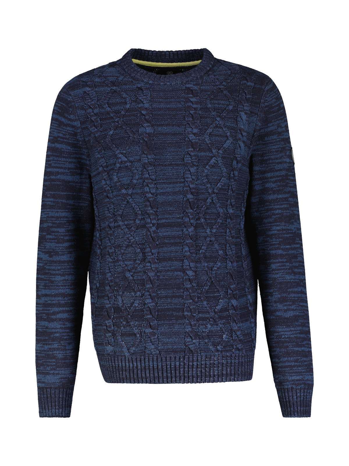 Вязаный свитер LERROS Strickpullover in Kabelstrickoptik