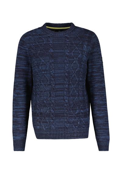 Вязаный свитер LERROS Strickpullover in Kabelstrickoptik