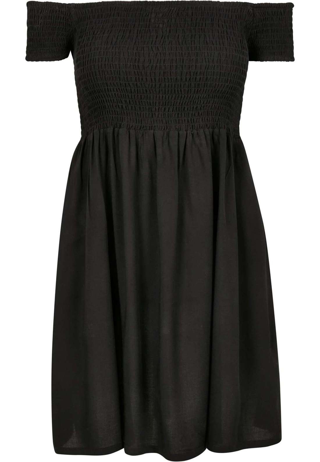 Платье-рубашка Urban Classics Damen Ladies Smoked Off Shoulder Dress