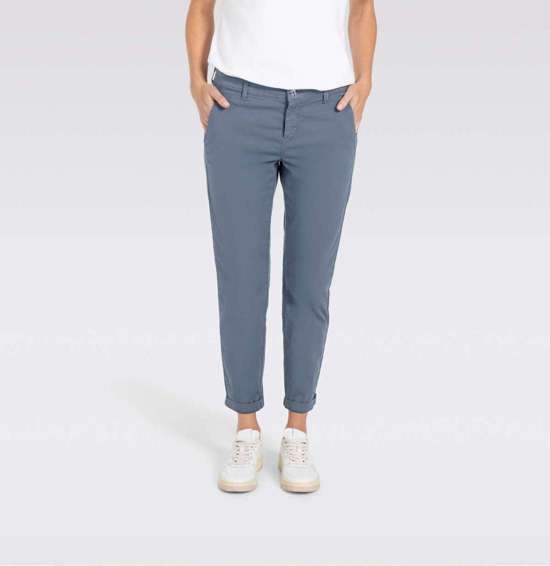 Брюки-чиносы с легким блеском CHINO turn up