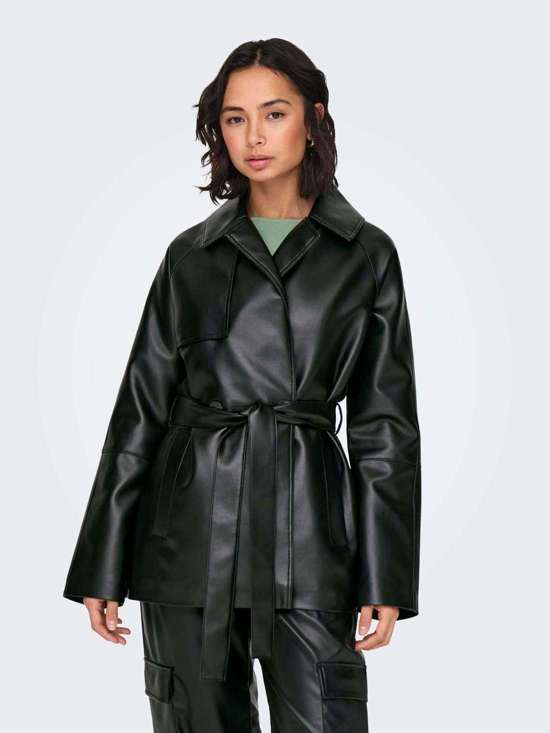 Куртка из искусственной кожи ONLSOFIA FAUX LEATH SHORT TRENCH CC OTW