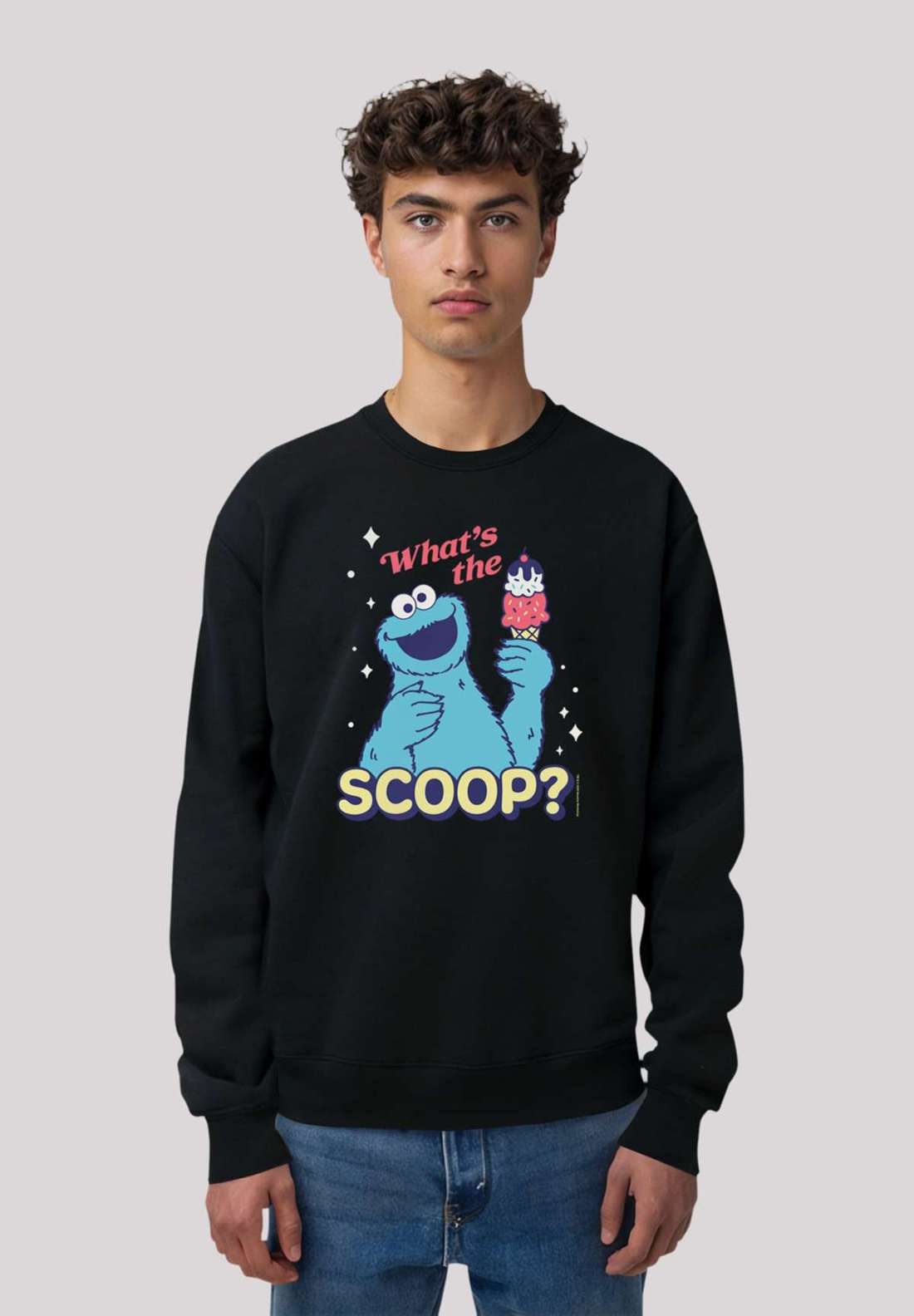 толстовка Sesamstraße Cookie Monster Scoop