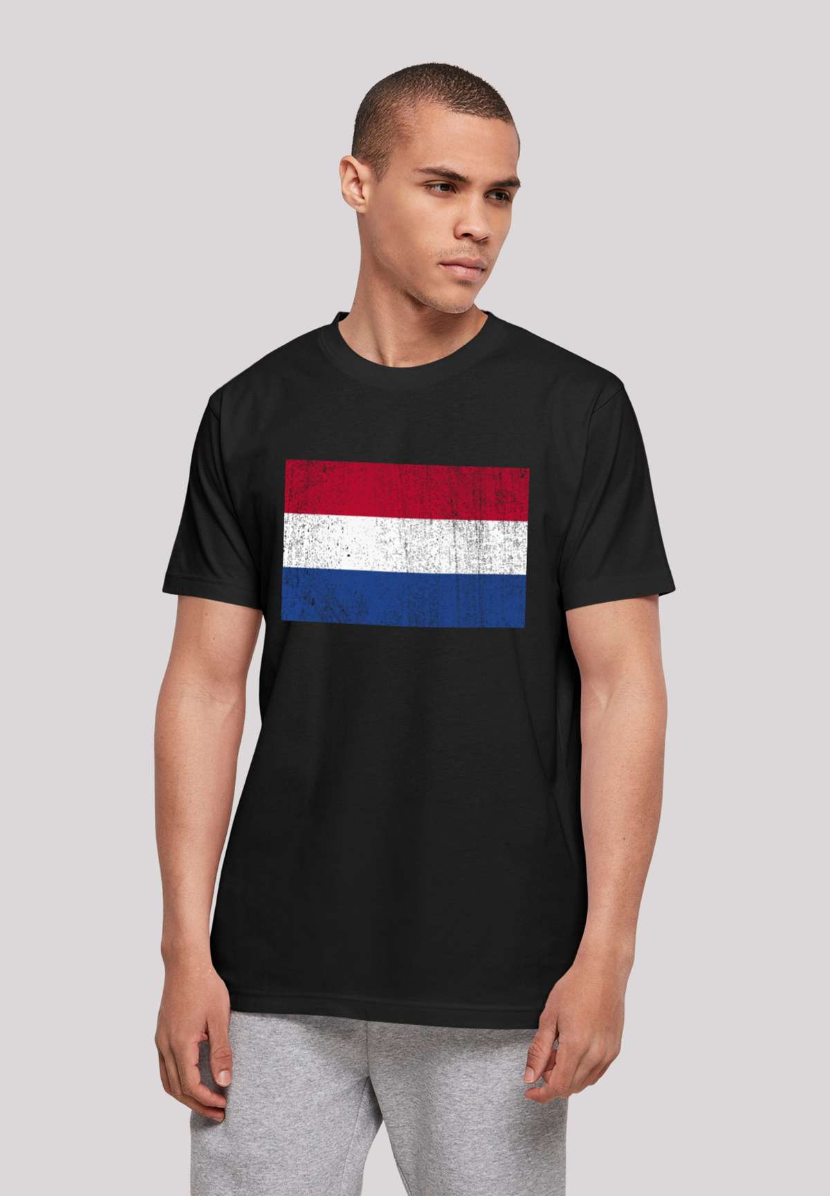 футболка Niederlande Holland Flagge distressed