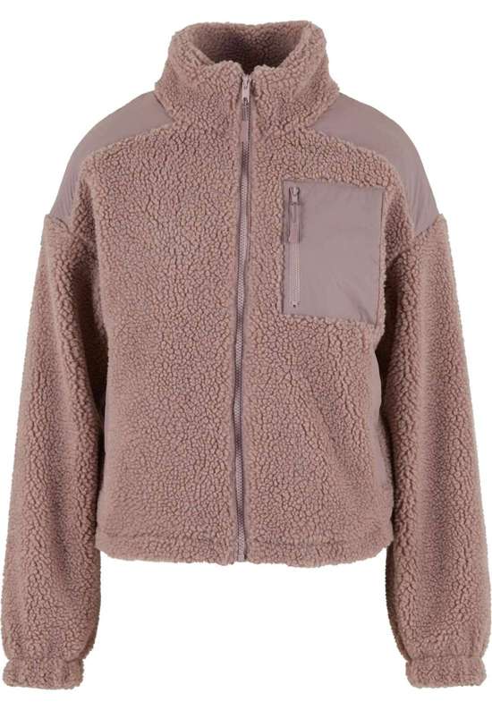 Зимняя куртка Urban Classics Damen Ladies Sherpa Mix Jacket