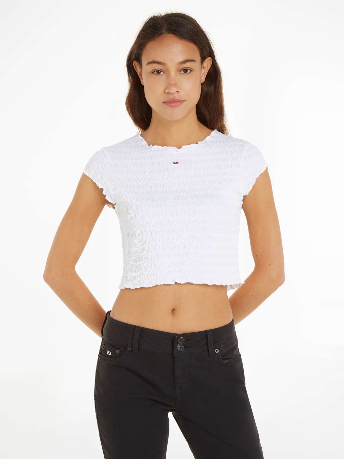 рубашка с круглым вырезом TJW SLIM SMOCK TEE