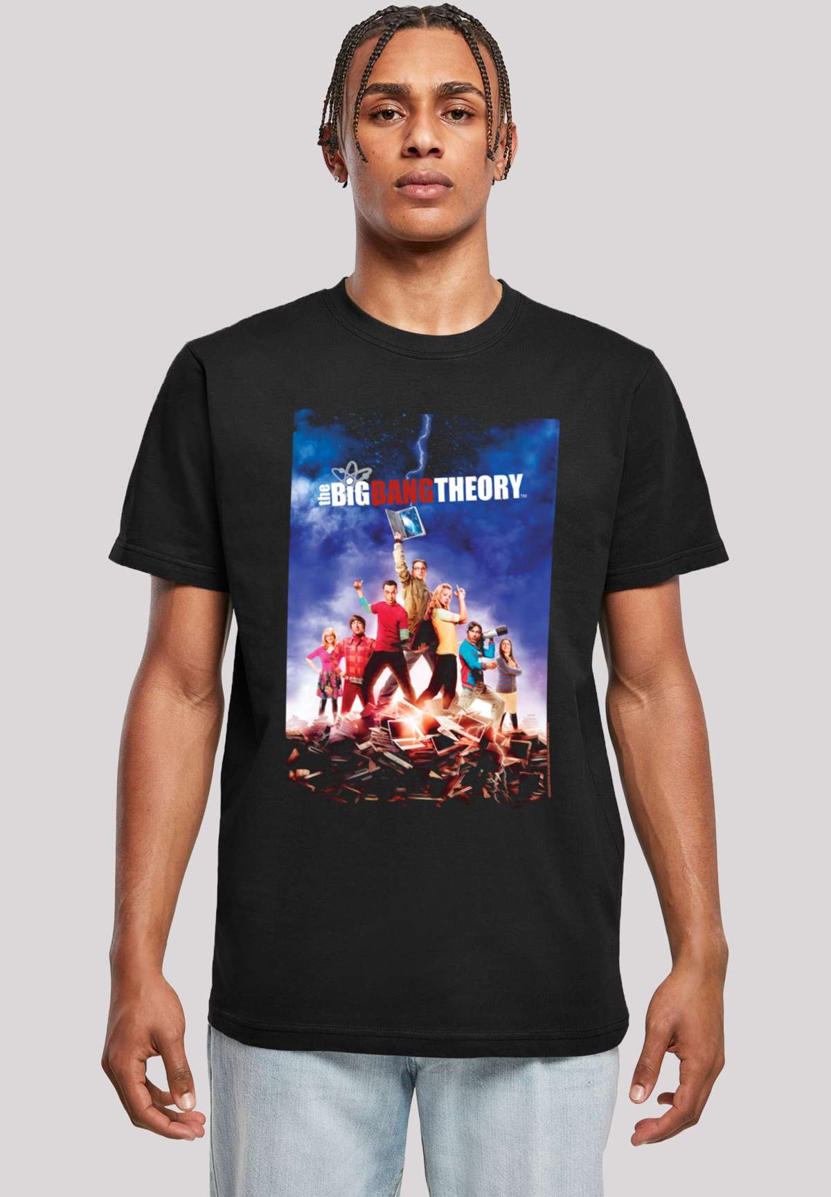 футболка Big Bang Theory TV Serie Character Poster
