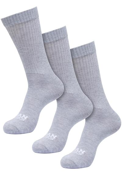 Базовые носки Urban Classics Unisex Simple Flat Knit Socks 3-Pack