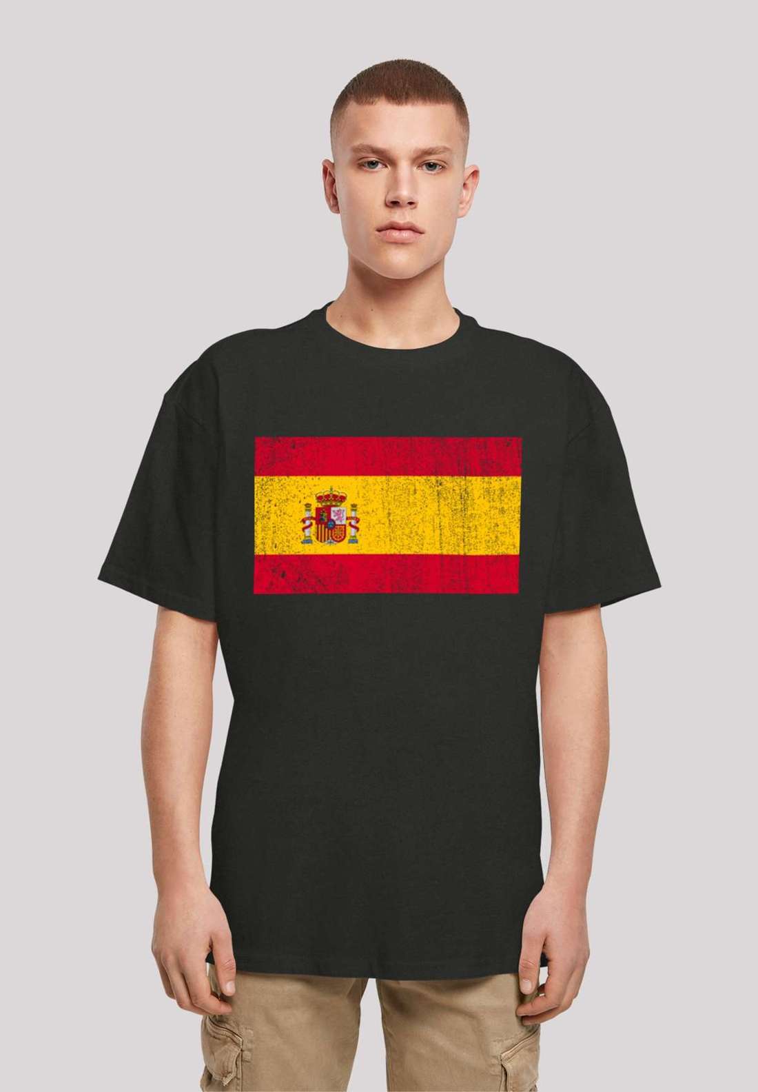 футболка Spain Spanien Flagge distressed