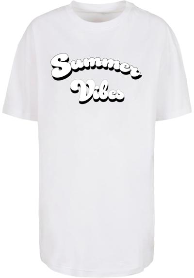 футболка Damen Ladies Summer Vibes Oversized Boyfriend Tee