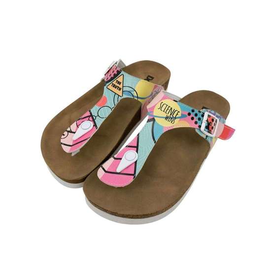 Разделители пальцев ног Damen Lila Science Wins Vegan Damen Sandalen/ Sandaletten /