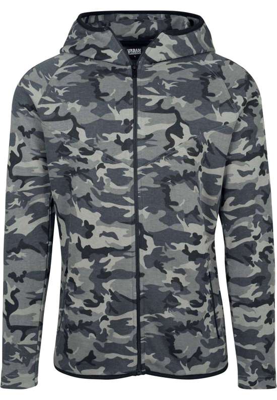 Всепогодная куртка Urban Classics Herren Interlock Camo Zip Jacket
