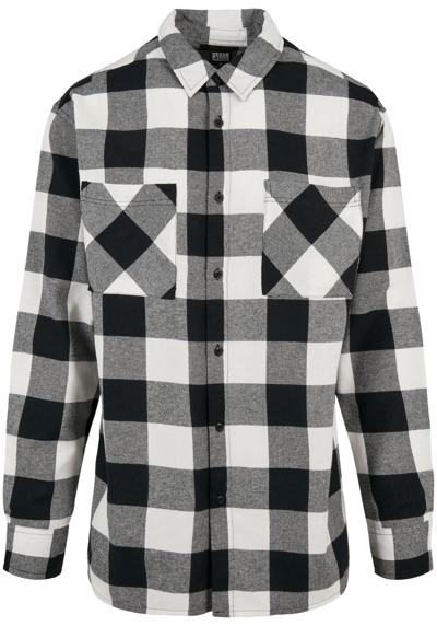Рубашка с длинным рукавом Urban Classics Herren Long Oversized Checked Shirt