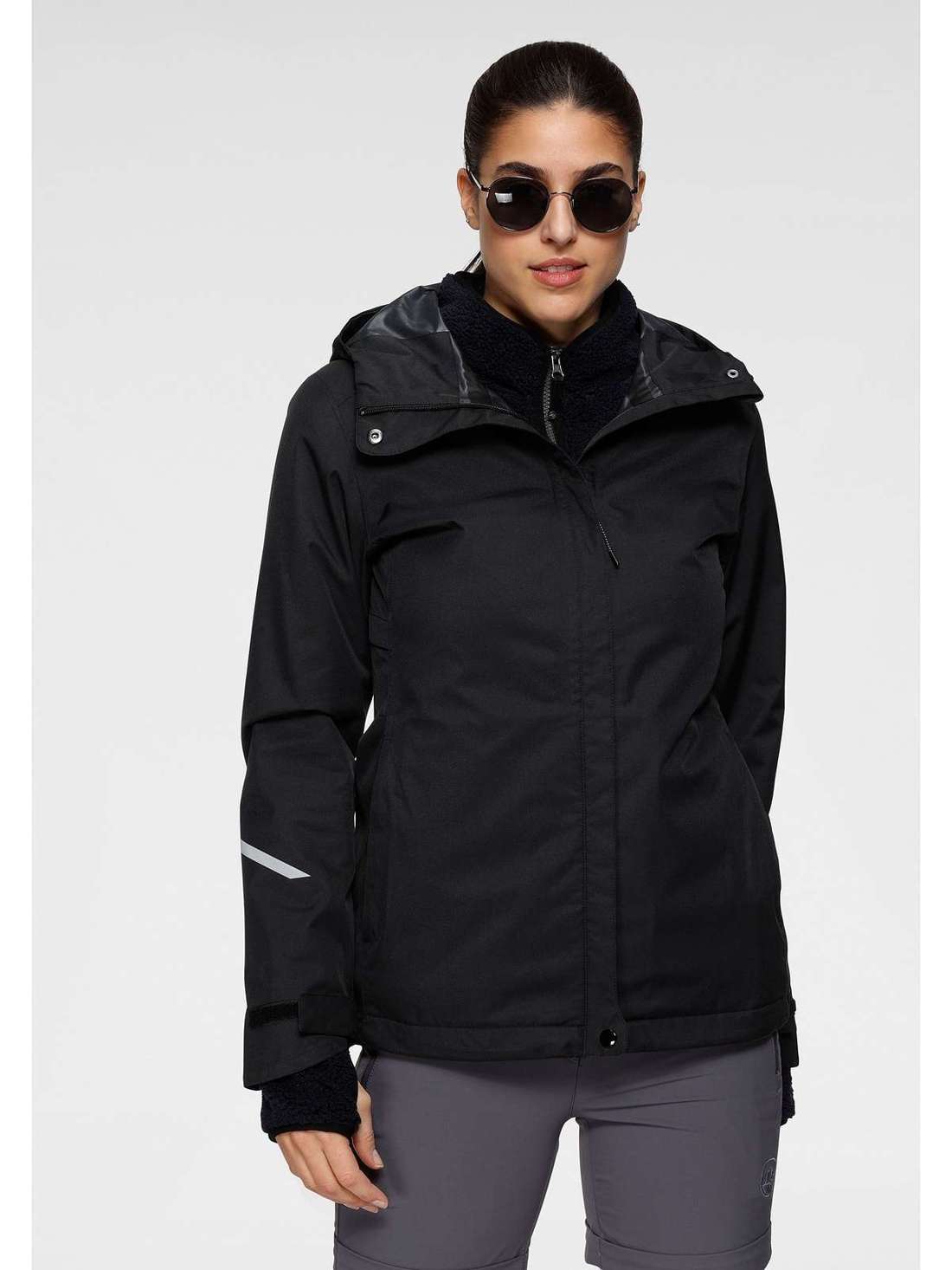 Дождевик с капюшоном Große Größen