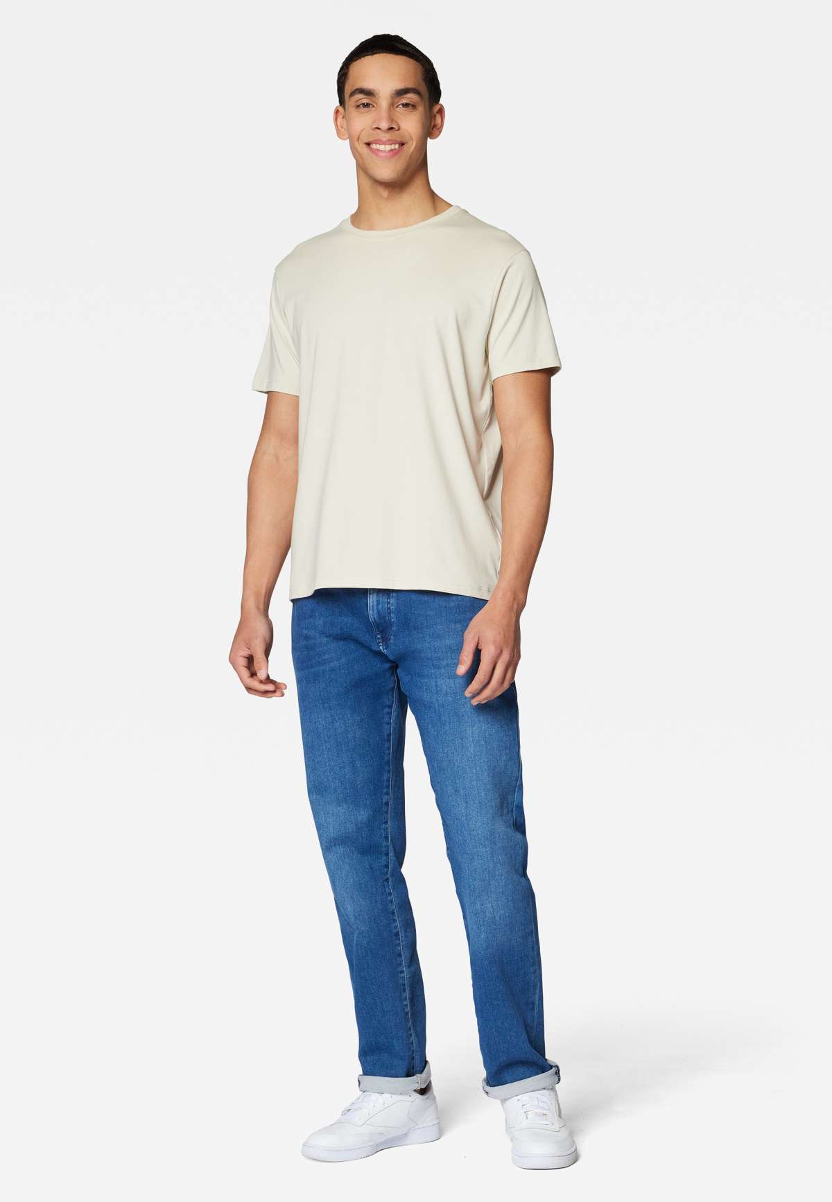 рубашка с круглым вырезом NATURAL DYED TEE