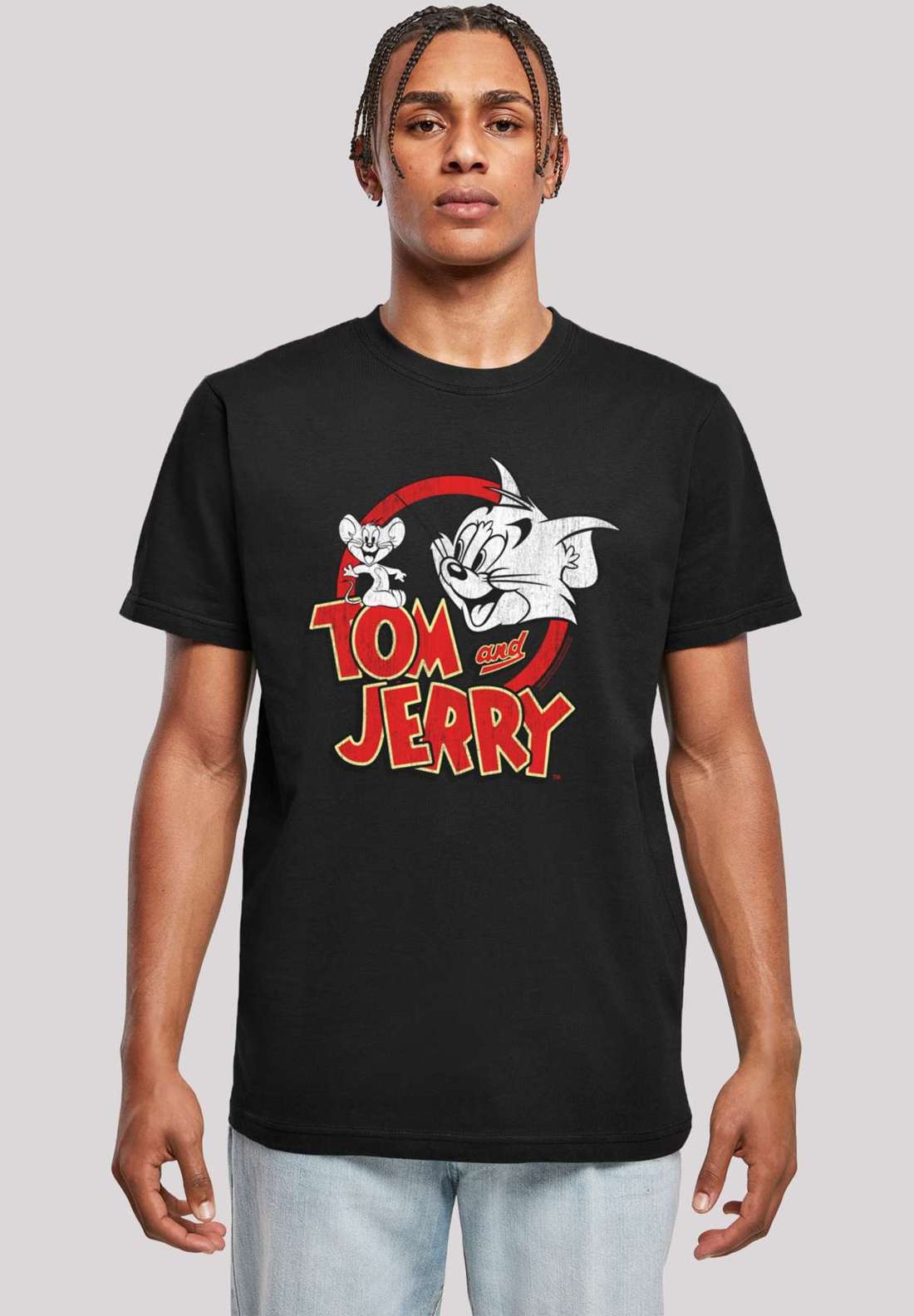 футболка Tom und Jerry Distressed Logo