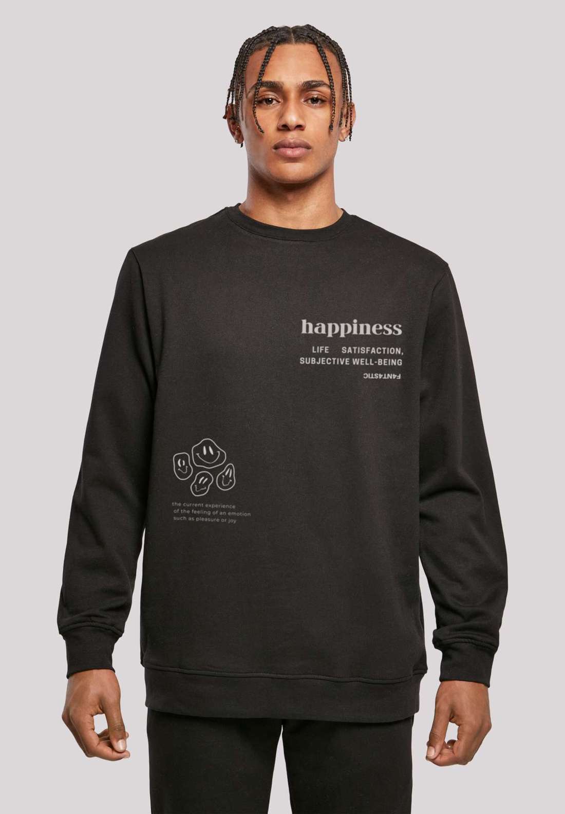 Толстовка с капюшоном happiness CREWNECK
