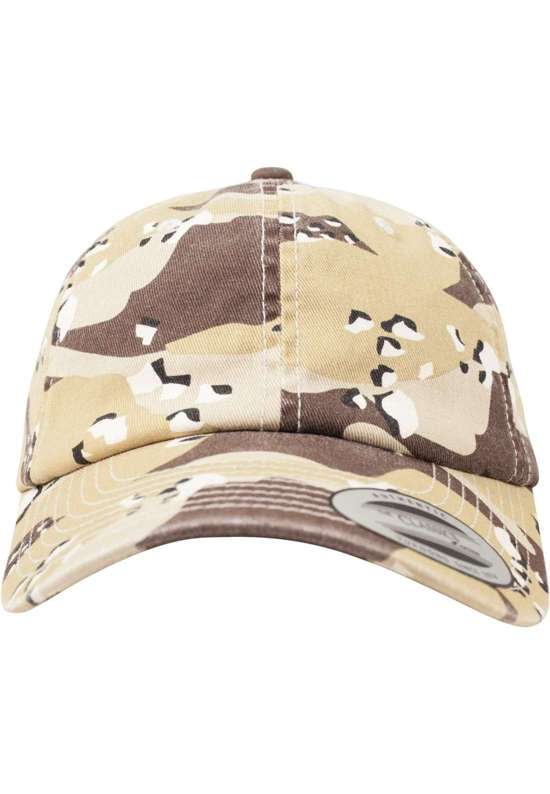 Гибкая крышка Unisex Low Profile Camo Washed Cap