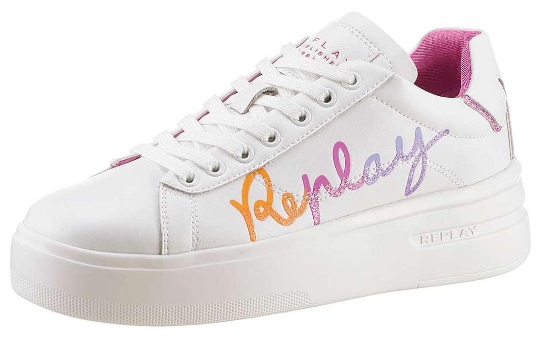 Кроссовки с уплотненным краем голенища UNIVERSITY W RAINBOW