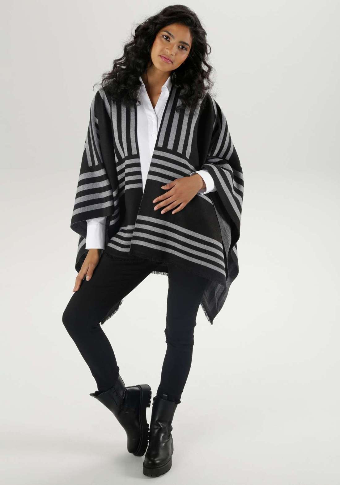 Вяжем пончо