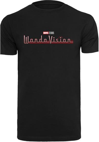 Рубашка с коротким рукавом Herren Marvel WandaVision Logo with T-Shirt Round Neck