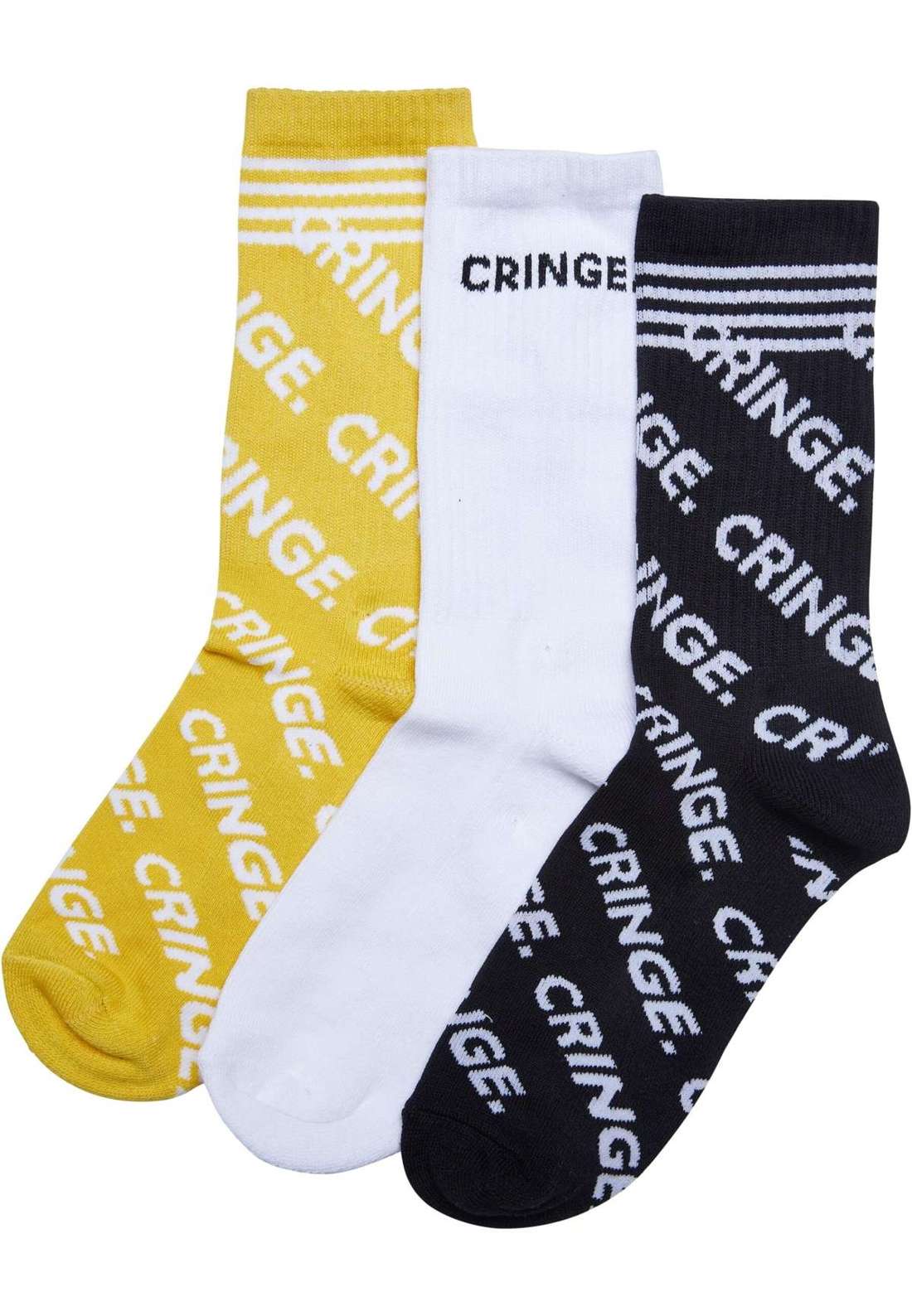 Базовые носки Unisex Cringe Socks 3-Pack