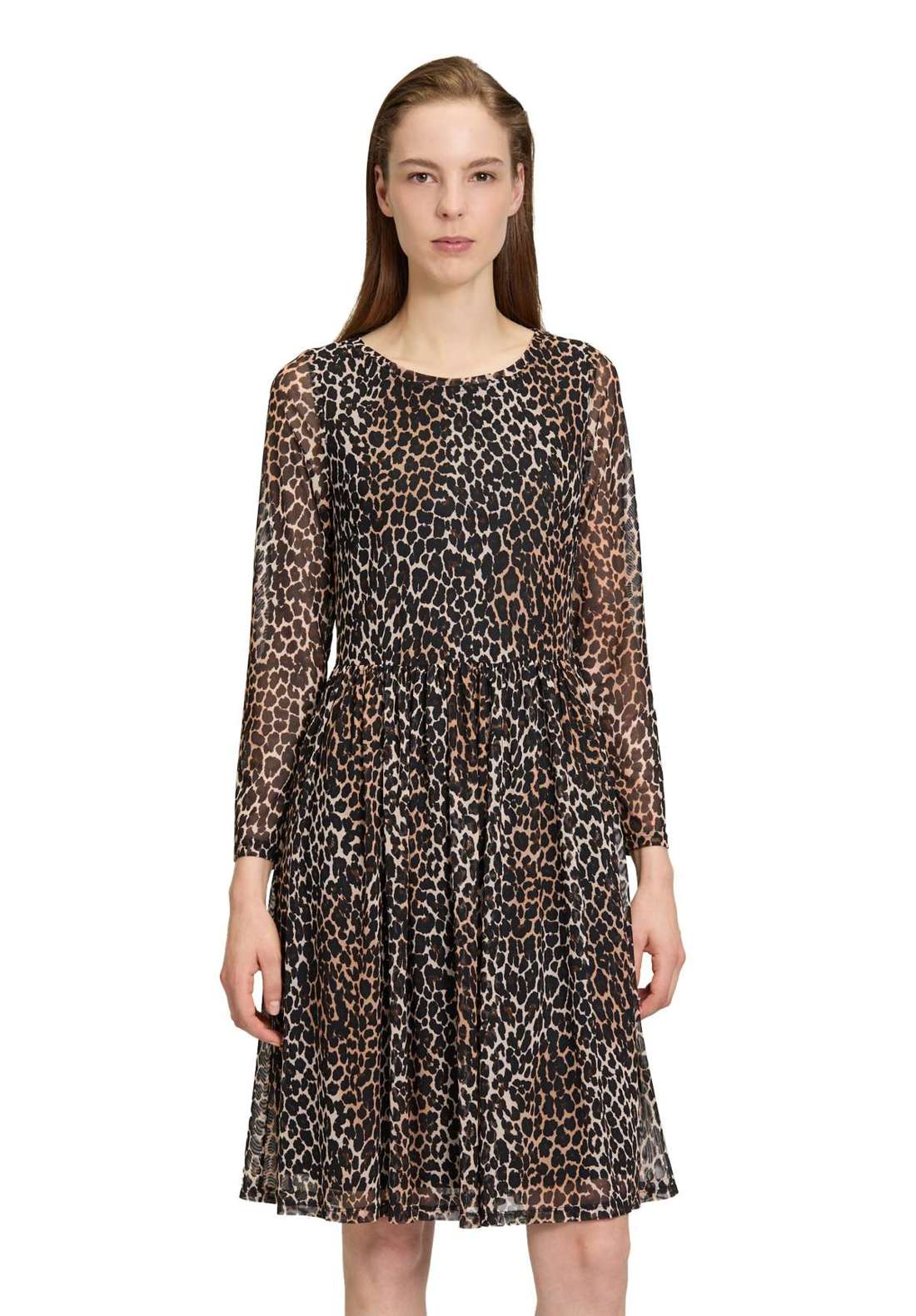 Летнее платье Freizeitkleid mit Rundhalsausschnitt