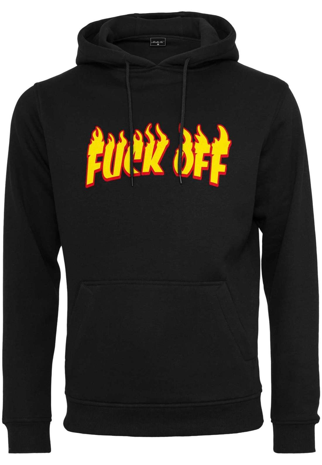 толстовка Herren Fuck Off Flames Hoody