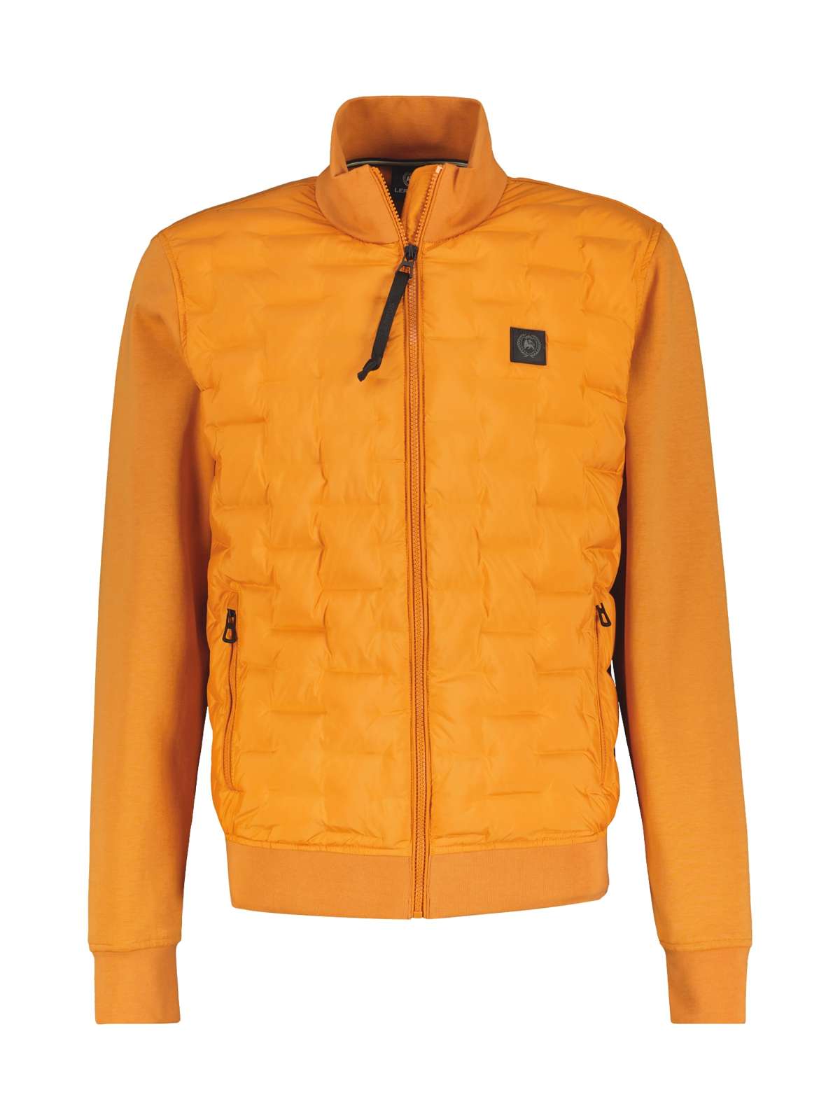 Толстовка LERROS Herren Sweatjacke mit gesteppter Front