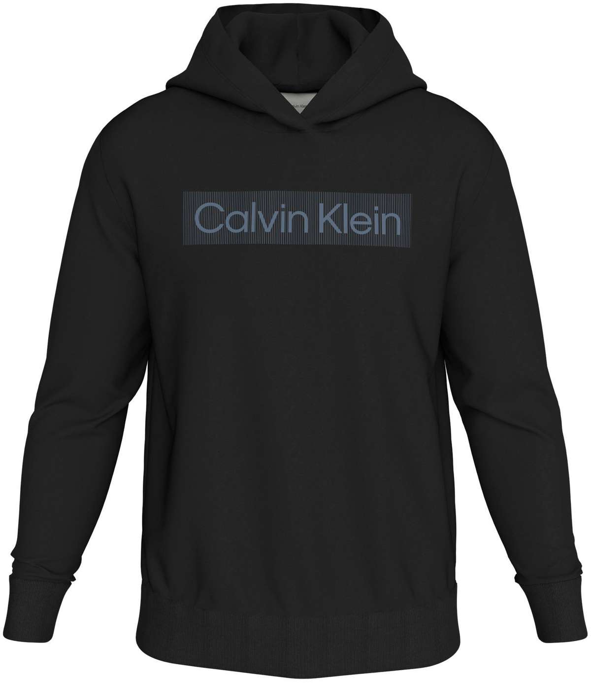 Толстовка больших размеров с надписью-логотипом BT_BOX STRIPED LOGO HOODIE