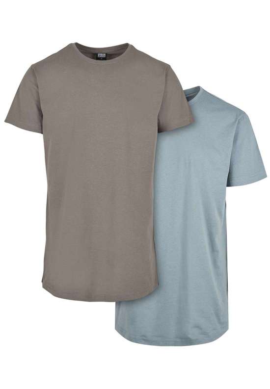 футболка Urban Classics Herren Pre-Pack Shaped Long Tee 2-Pack