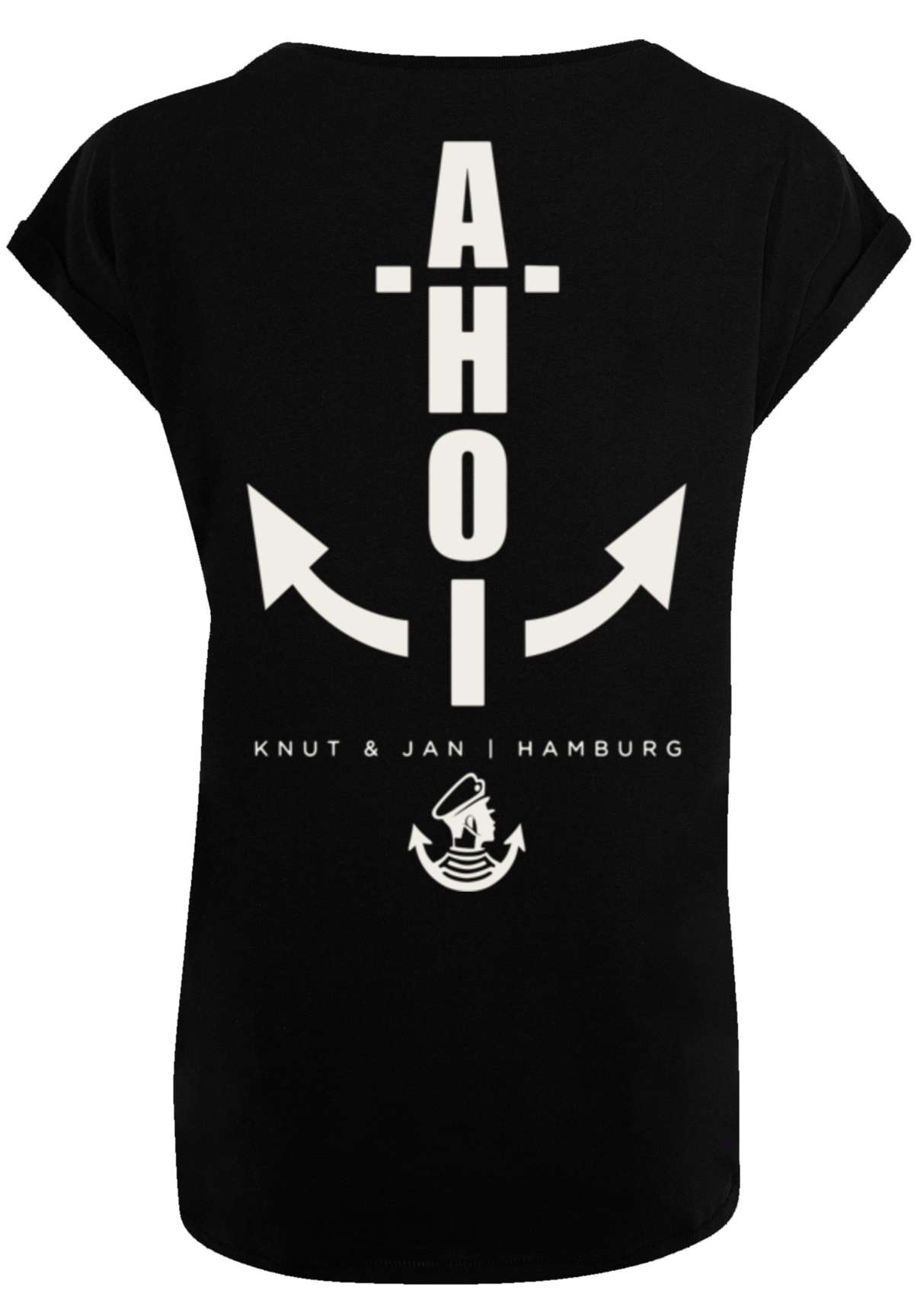 футболка PLUS SIZE Ahoi Anker Knut & Jan Hamburg