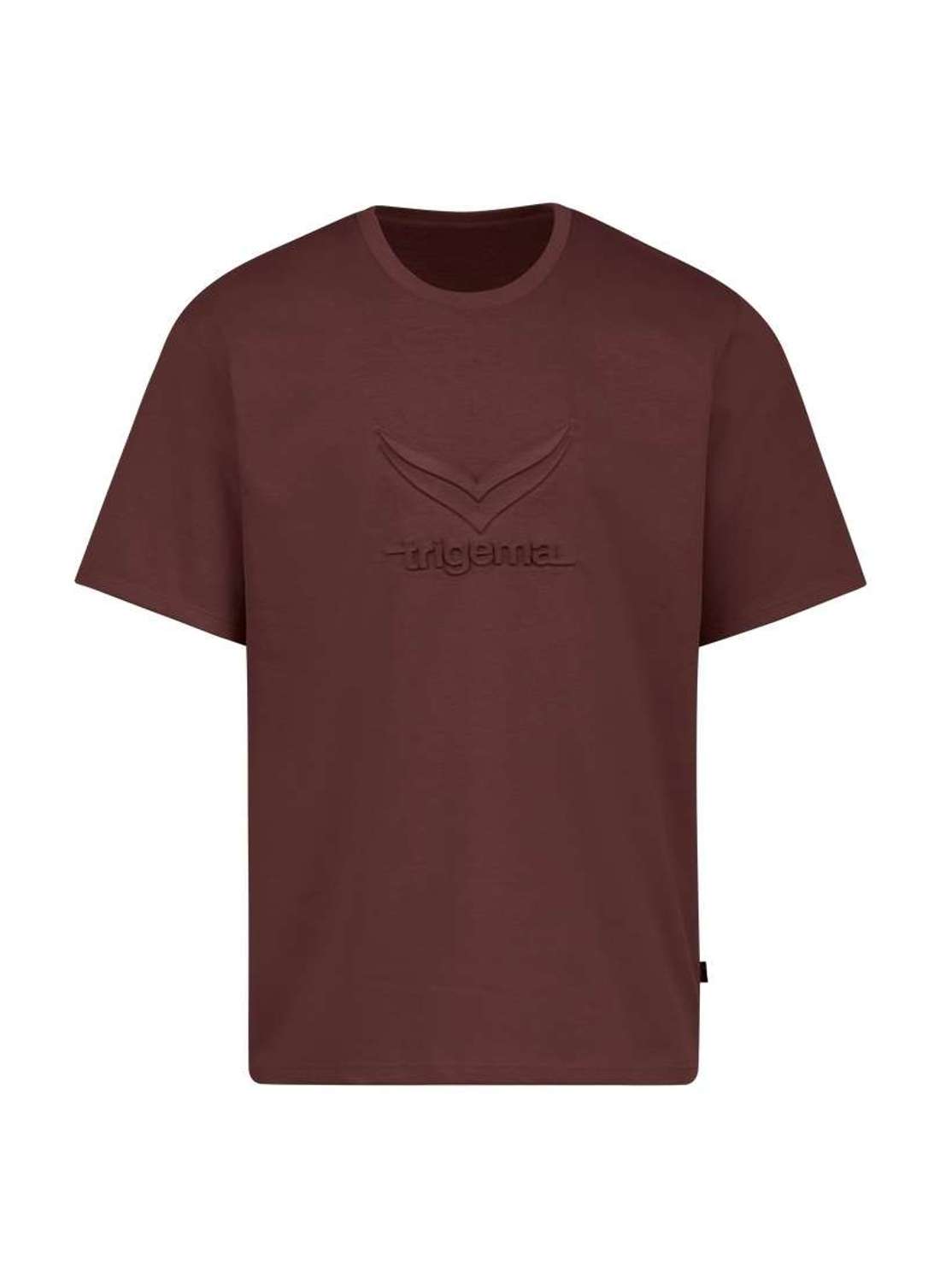 футболка TRIGEMA Heavy Oversized T-Shirt mit 3D-Motiv