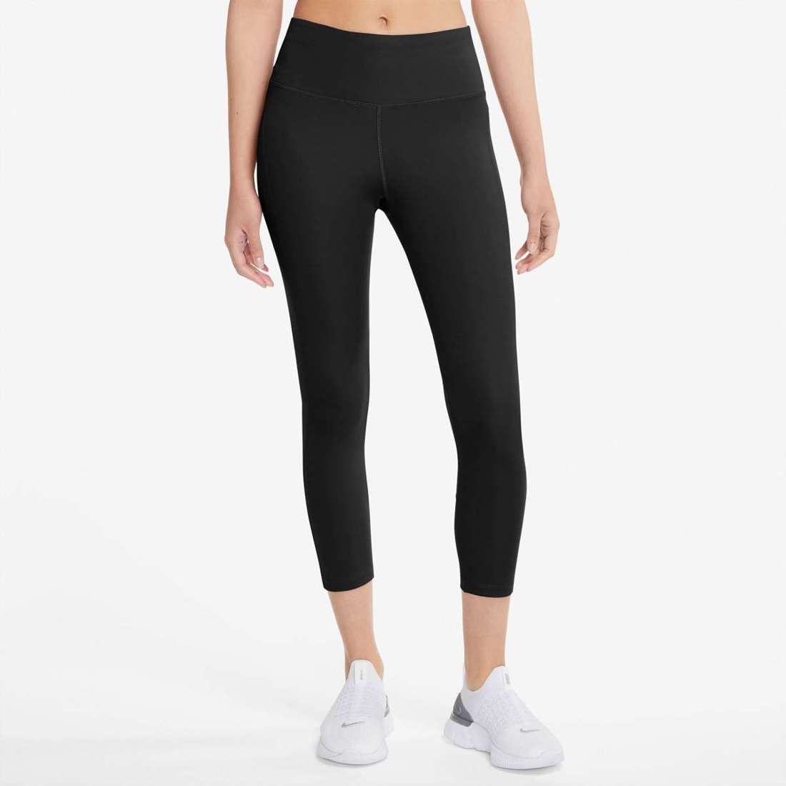 Колготки для бега Dri-FIT Fast Women`s Mid-Rise Crop Running Leggings