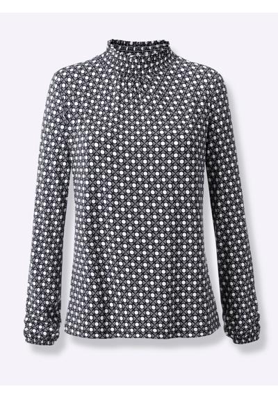 Рубашка с длинным рукавом Stehkragen-Shirt