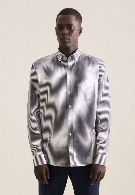 Деловая рубашка Schwarze Rose