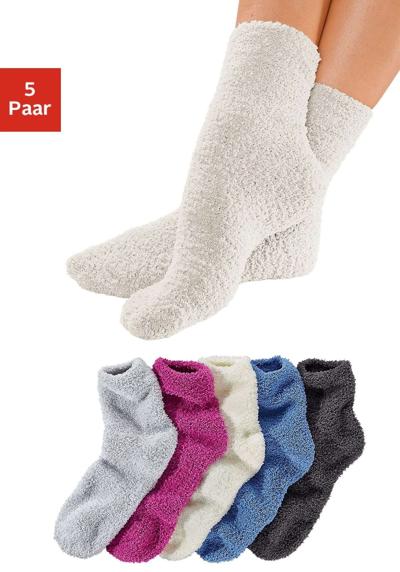Мягкие носки (комплект, 5 пар), идеальны в качестве носков для сна.