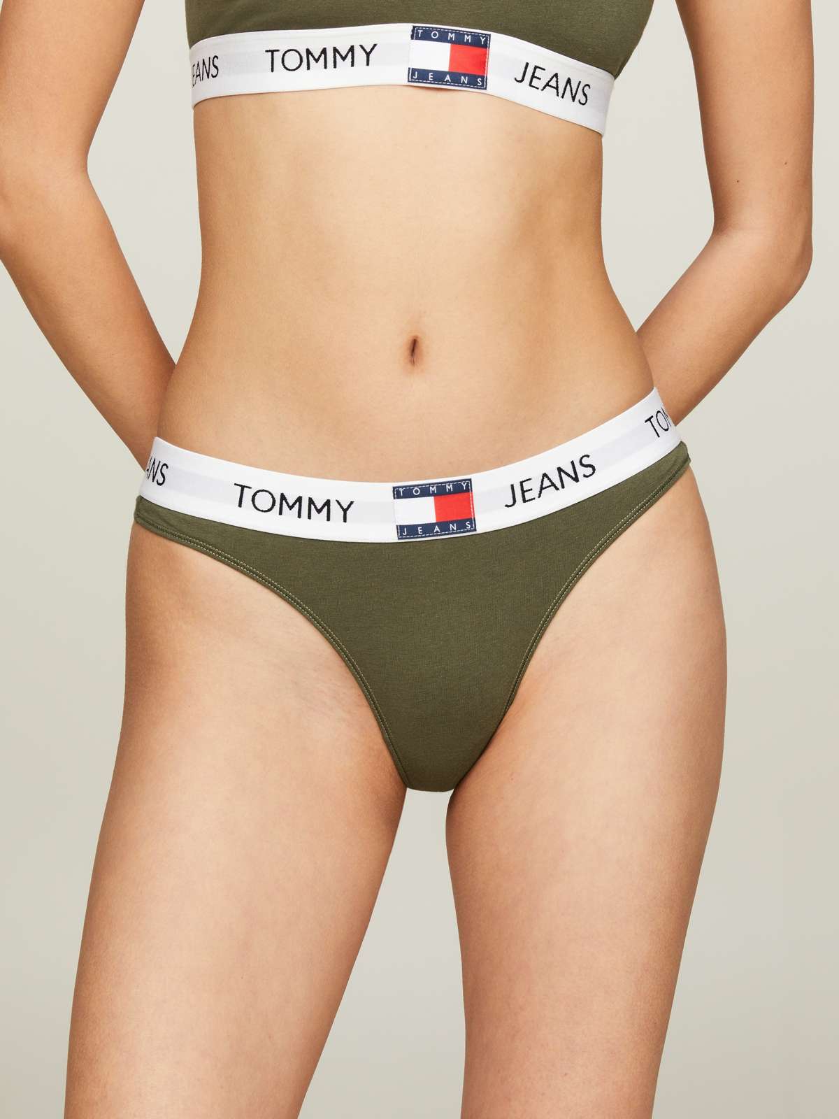 Трусики с эластичным поясом THONG (EXT SIZES)