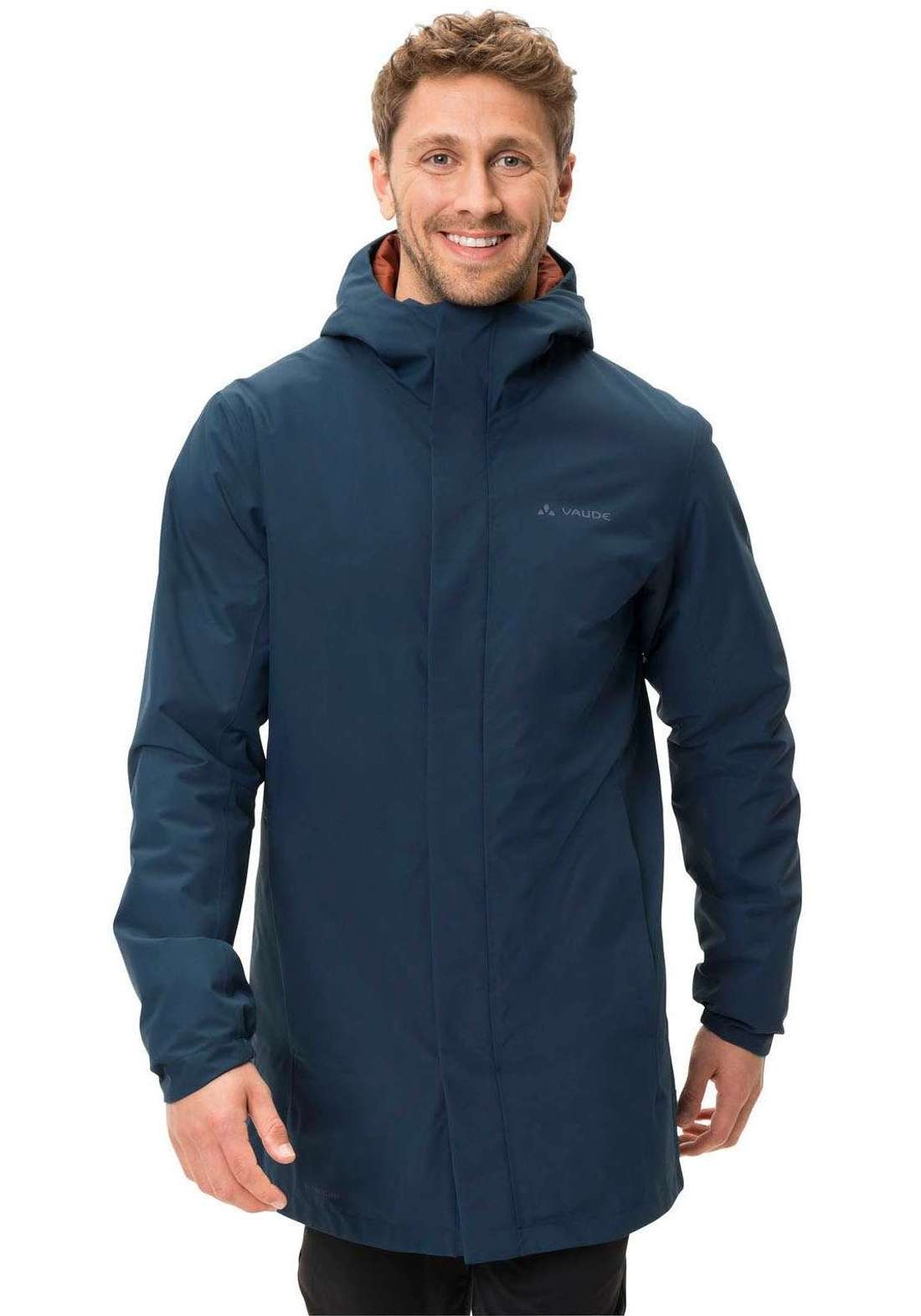Функциональная парка с капюшоном. MENS CYCLIST PADDED PARKA