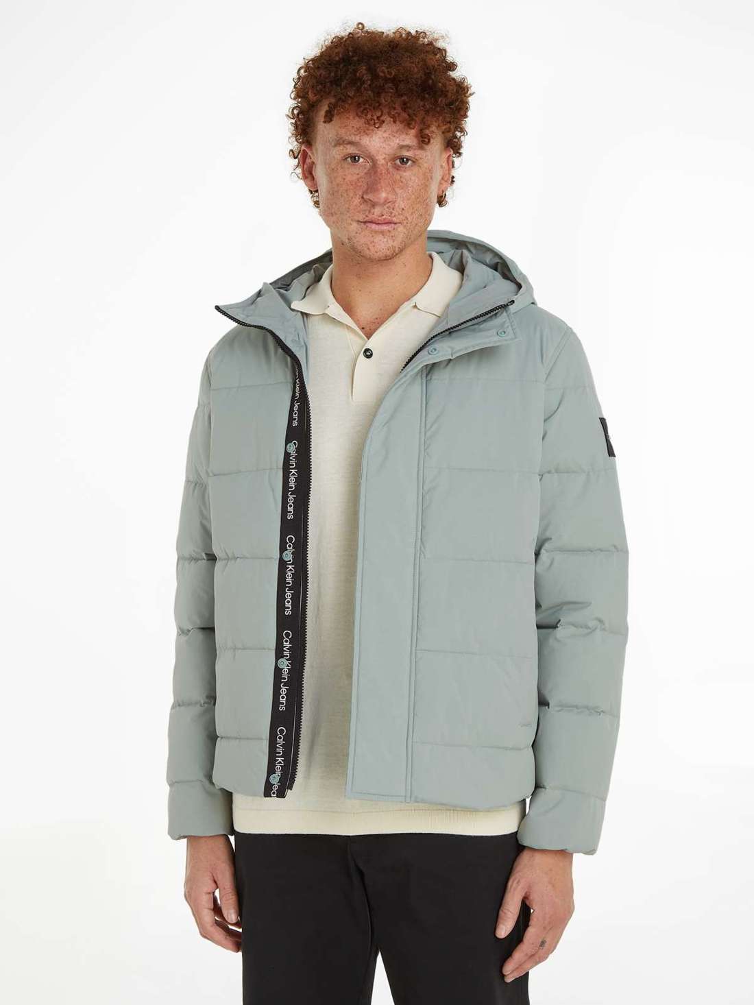 Уличная куртка с капюшоном и нашивкой-логотипом ESSENTIAL LW PADDED JACKET